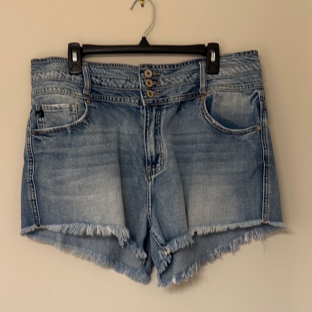 KanCan Light Blue Jean Shorts